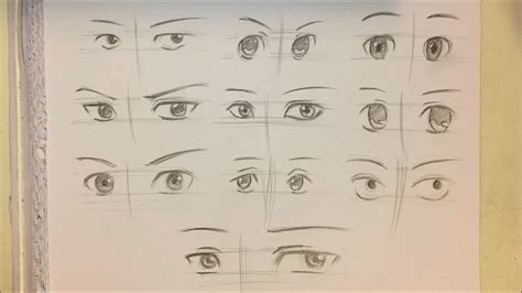 Easy Anime Boy Eyes - Creative Art