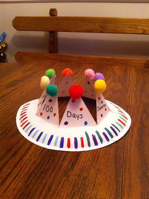 "100 Days Smarter" Crown | 100th day of school crafts, 100 day of ...