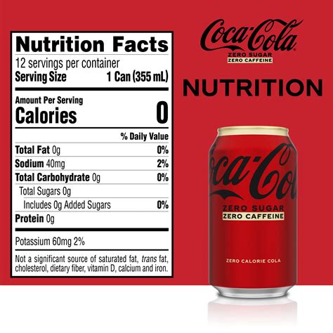 Coca-Cola® Zero Sugar Caffeine Free Coca-Cola®, 52% OFF