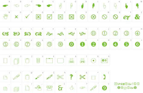 Wingdings 2 Font | wfonts.com - download free