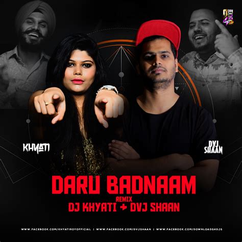 Daru Badnam (Remix) – DJ Khyati & DVJ Shaan | Downloads4Djs