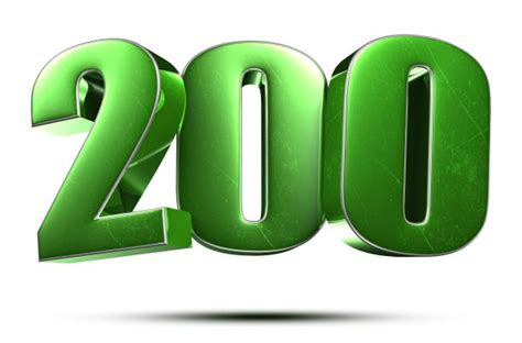 Number 200 Photos Stock Photos, Pictures & Royalty-Free Images - iStock