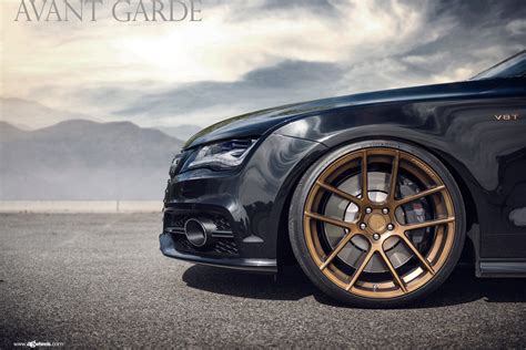 Black and Gold Never Go Out of Style:Custom Black Audi S7 on Avant ...