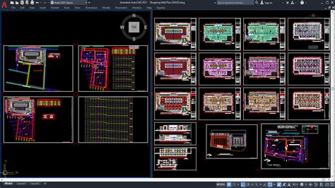 Shopping Mall Plan [DWG]