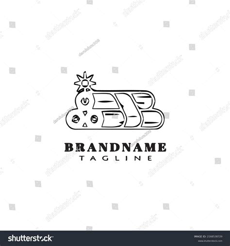 Boom Logo Cartoon Design Template Icon Stock Vector (Royalty Free ...