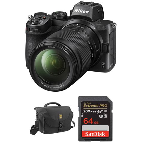 Nikon Z5 Mirrorless Camera With 24-200mm Lens And, 51% OFF