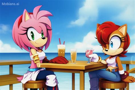 Amy and Sally by hoseinBMR on DeviantArt