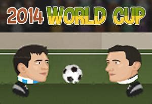 FOOTBALL HEADS: 2014 WORLD CUP free online game on Miniplay.com