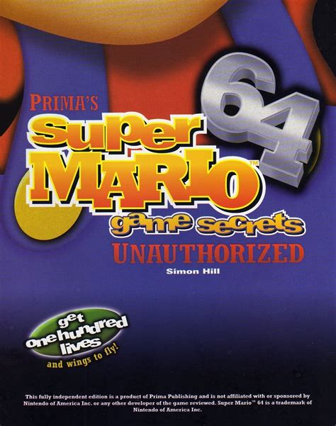 Super Mario 64 Game Secrets Unauthorized - Prima Games - Retromags ...