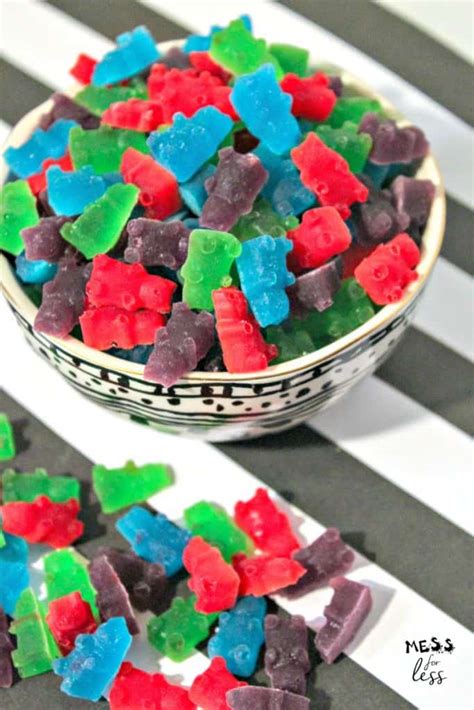 Gummy Bears Recipe | Mess for Less