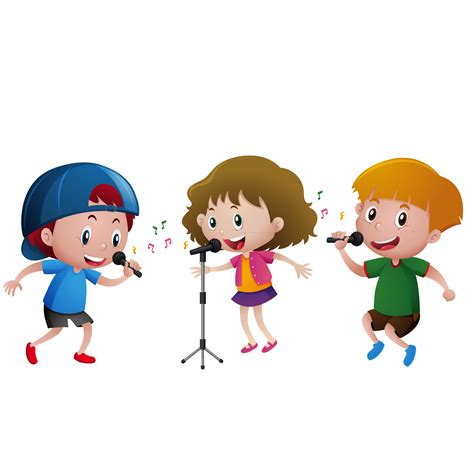 Dance Singing Clip art - Vector singing children png download - 2100* ...