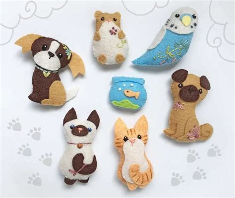 50+ Handmade Felt Toys Patterns that make Wonderful Gifts for All Ages