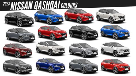 2023 Nissan Qashqai All Colors | AUTOBICS