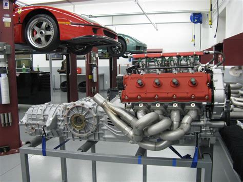 Ferrari F40 engine, Being rebuilt for racing. [1600x1200] Katchel Motor ...