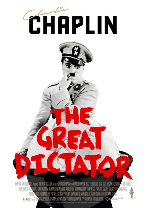 The Great Dictator (1940) | Movie Poster | Kellerman Design