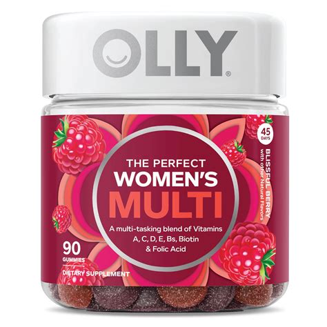 OLLY Women's Multivitamin Gummies - Berry - 90ct – BrickSeek