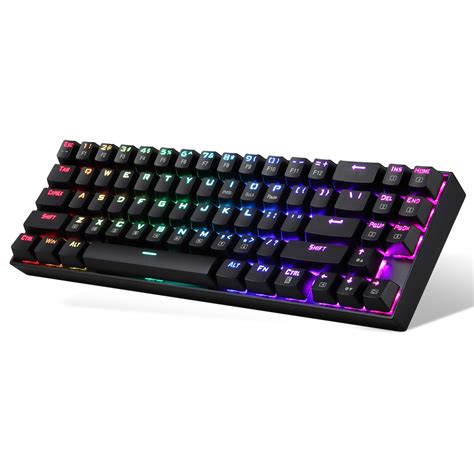 Redragon Wireless Mechanical Gaming Keyboard 60% Compact 70 Key ...