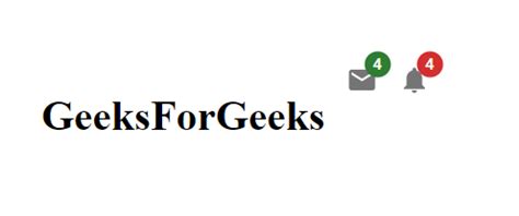 React MUI Badge API - GeeksforGeeks