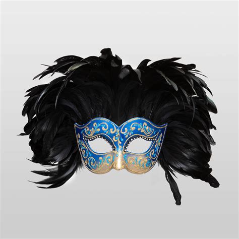 Colombina Fully Feathered Mask | Venetian Masks Made in Venice