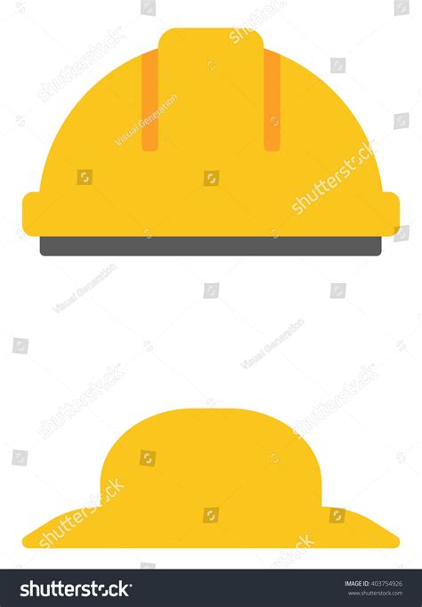 Hard Hat Summer Hat Stock Vector (Royalty Free) 403754926 | Shutterstock