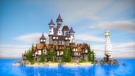 Minecraft - Medieval Spawn Castle - Minecraft Schematic Store - www ...