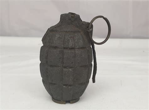 WW1 “Mills Bomb” No. 5 MK1 – British Hand Grenade - Sally Antiques