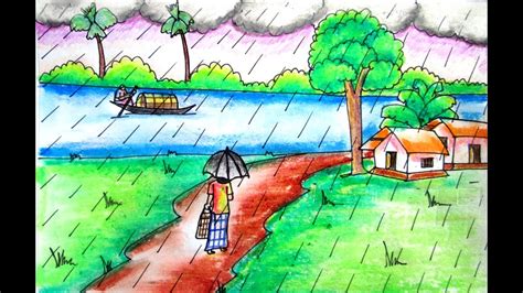 Rainy Season Drawing at GetDrawings | Free download