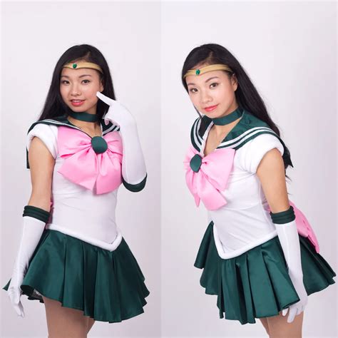 sexy sailor jupiter cosplay costume makoto kino Anime sailor moon ...