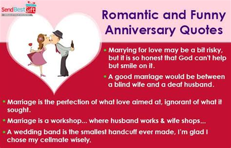 Romantic and Funny Anniversary Quotes - Sendbestgift.com