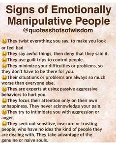 Manipulative people quotes