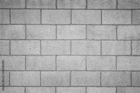 Concrete block wall seamless background and texture.. Stock Photo ...