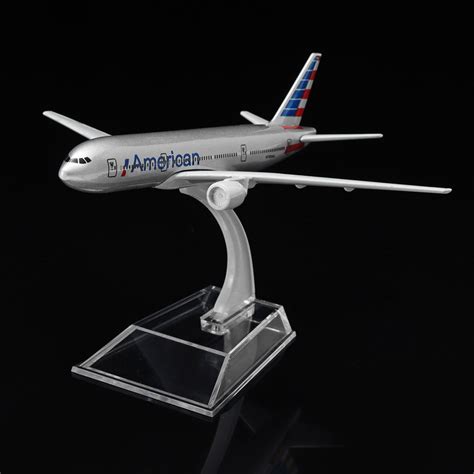 B777-300ER Metal Diecast Plane Model Aircraft Aeroplane Desktop Plane ...