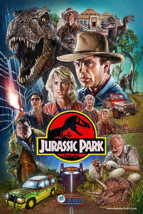 Jurassic Park - Movie Poster :: Behance