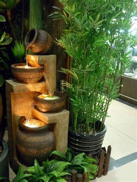 17 Relaxing Indoor Fountain Ideas