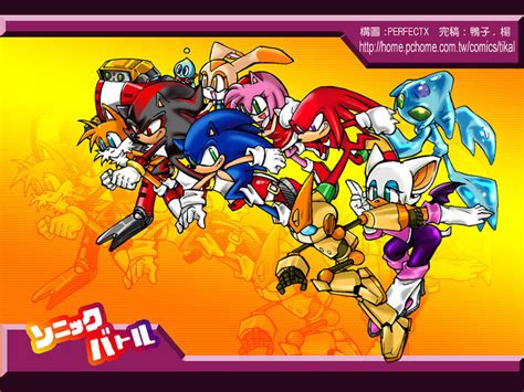 Sonic Battle All Characters by tikal on DeviantArt