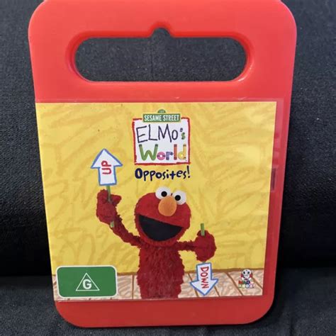 SESAME STREET ELMO'S World Dvd - Opposites Dvd Mad4Kids 2008 Freepost ...