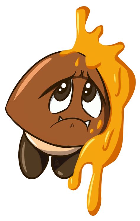 Sad Goomba In Honey — Weasyl