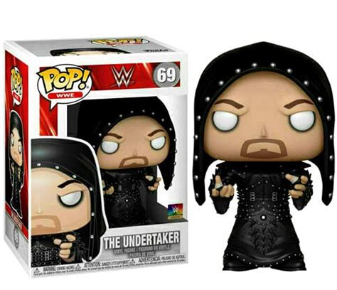 Funko WWE Wrestling POP Sports Undertaker Vinyl Figure 69 Hooded - ToyWiz