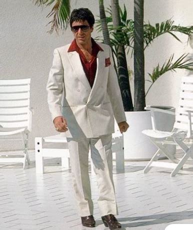 Al Pacino Scarface White Suit