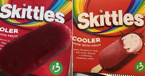 Skittles Coolers Ice Cream Bars | PS Food