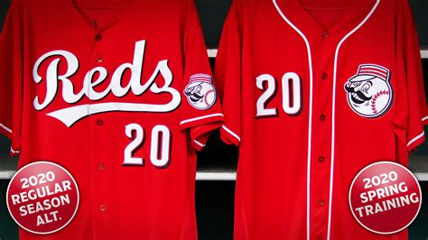 Reds unveil new regular season alternate, spring jersey for 2020 ...