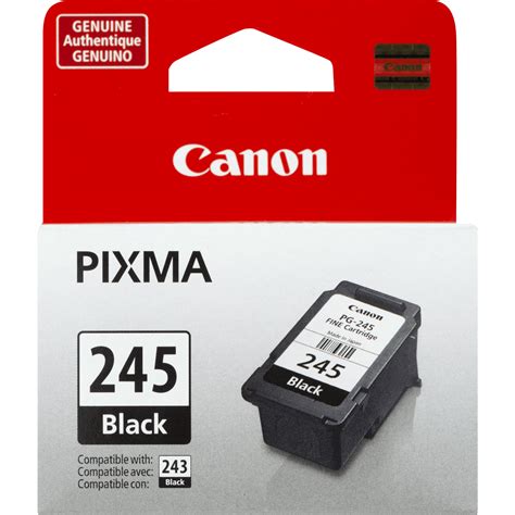 Canon PG-245 Black Inkjet Printer Cartridge - Walmart.com