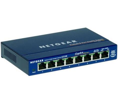 NETGEAR GS108 ProSafe 8-Port Ethernet Switch Reviews