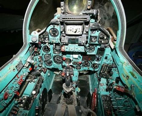 A Peek Inside Fighter Jet Cockpits