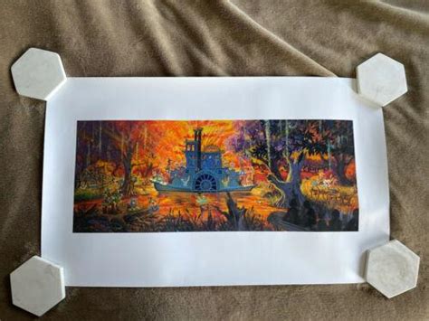 Rare! Splash mountain Concept Art -Disney Parks On Demand | #3787321493