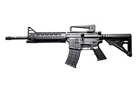 AI generated M16 Rifle on Transparent Background. AI 35930087 PNG