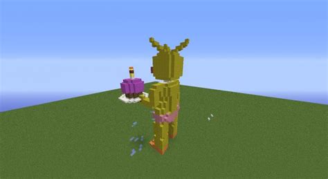 Toy Chica FNaF Statue Minecraft Project