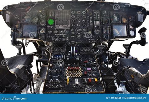 Cockpit of a CH-53E Super Stallion Editorial Photo - Image of weapon ...