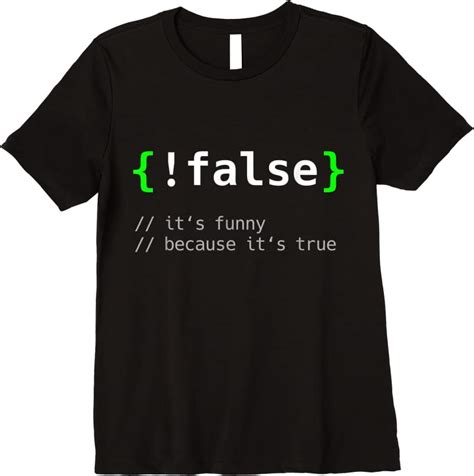 Trends False Funny Coding Programmer Gift Computer Programming T Shirts ...