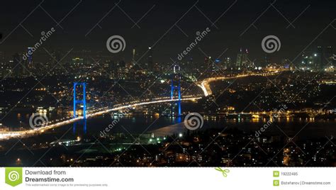 Bosphorus Bridge stock image. Image of transport, continent - 19222485